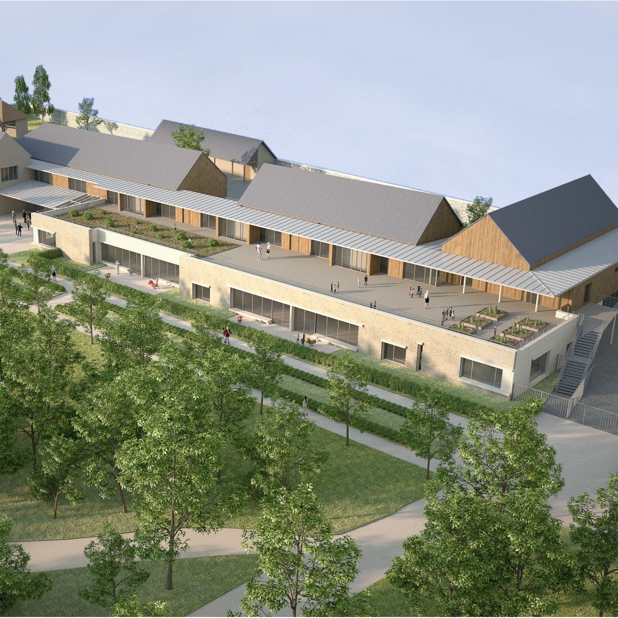 EXTENSION D'UN GROUPE SCOLAIRE